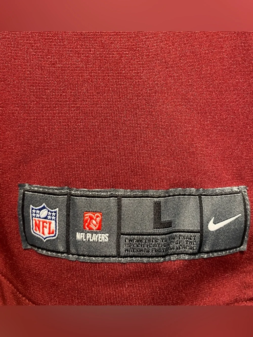 Jayden Daniels Nike On Field Washington Commanders #5 Jersey burgundy L 14/16